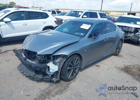 2023 Lexus Is 350 F Sport из США, поврежденный, VIN JTHGZ1B2XP5064860